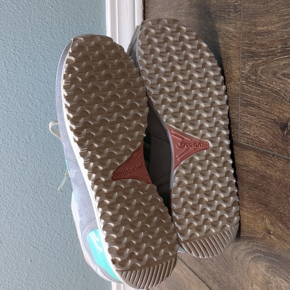 Adidas ZX 700 Tent green pink Women's 7 EUC retro vintage 80's sneaker look - Picture 7 of 8